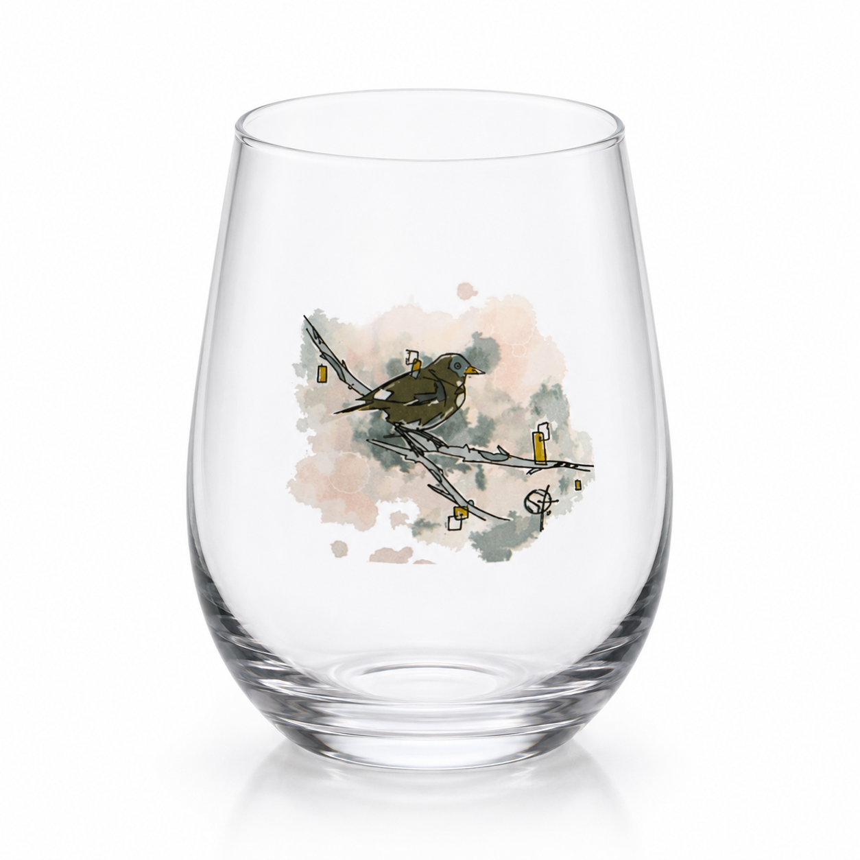 Stemless Wine Glass